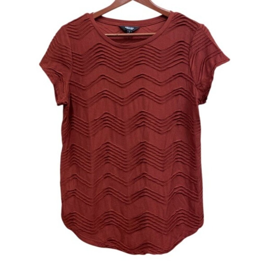 Simply Vera Wang Textured Top Large